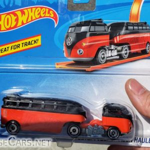 Hot Wheels Custom Volkswagen Hauler: 2020 Track Stars GMB67 Card Front