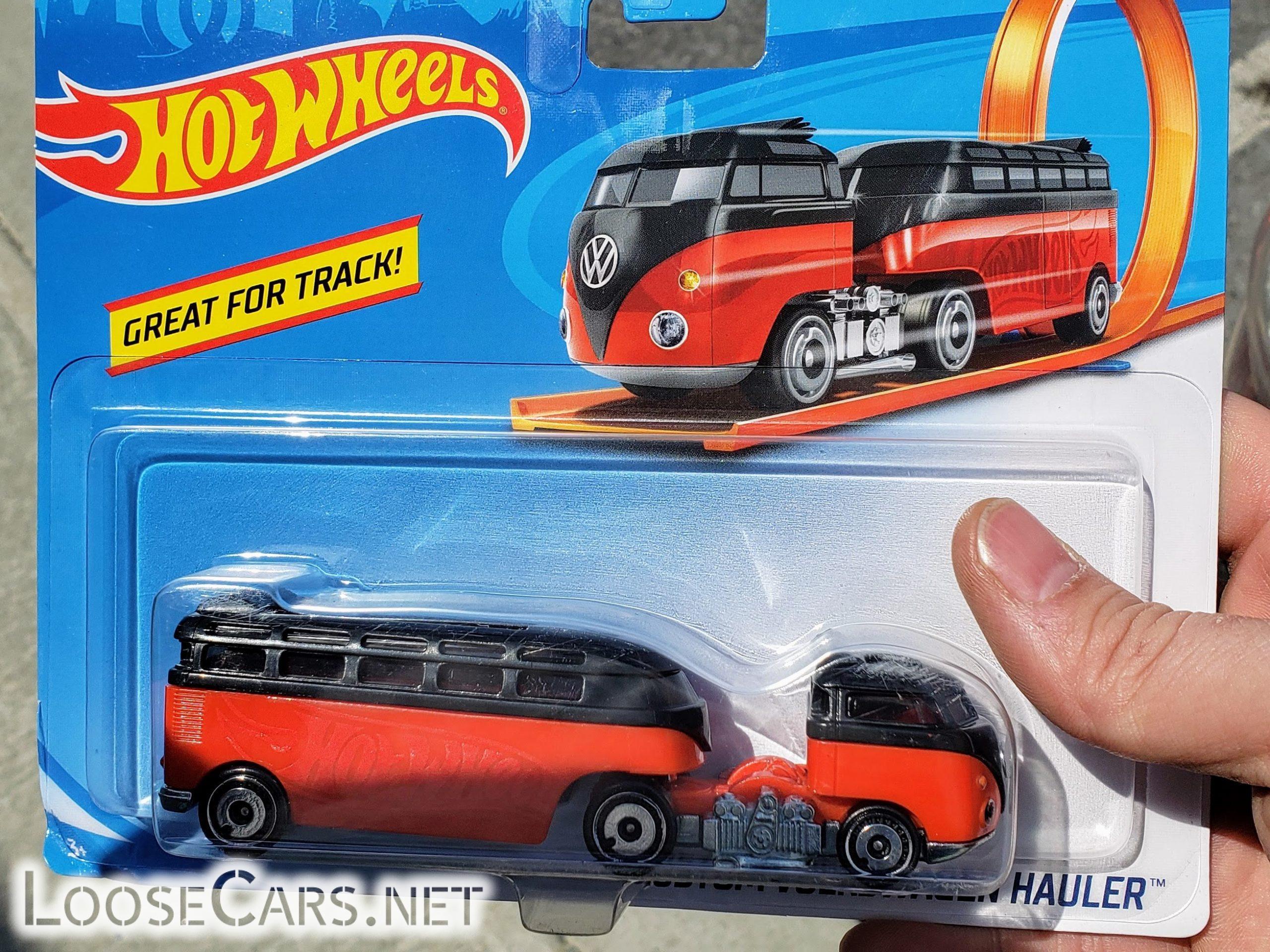 Hot Wheels Custom Volkswagen Hauler: 2020 Track Stars GMB67 Card Front