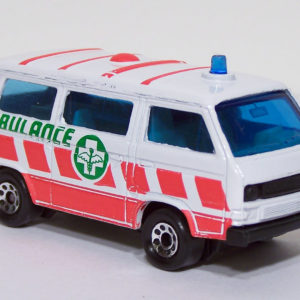 Matchbox #20 VW Ambulance Front Right