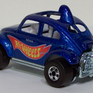 Hot Wheels Baja Beetle: 1998 #835 (Blue) Rear Left
