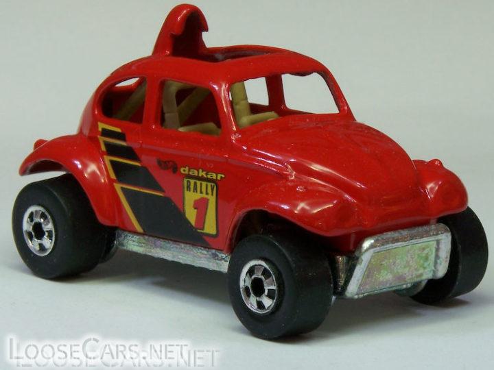 Hot Wheels Baja Beetle: 1998 #835 (Red)