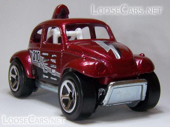 Hot Wheels Baja Beetle: 2008 #131 Team Volkswagen