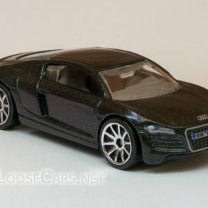 Hot Wheels Audi R8: 2008 #3 (Charcoal Grey) Front Right