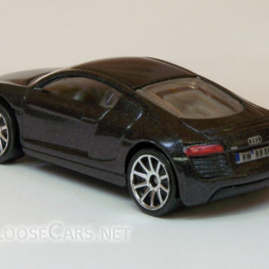Hot Wheels Audi R8: 2008 #3 (Charcoal Grey) Rear Left