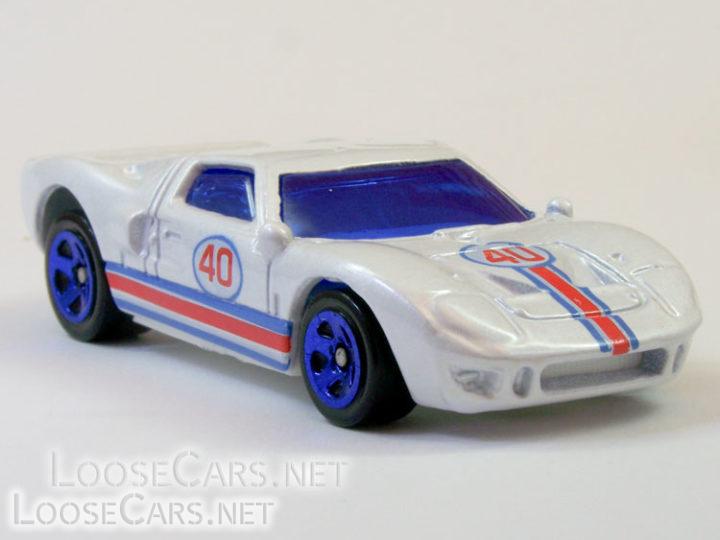 Hot Wheels Ford GT-40: 2008 #95 Web Trading Cars (Pearl White)