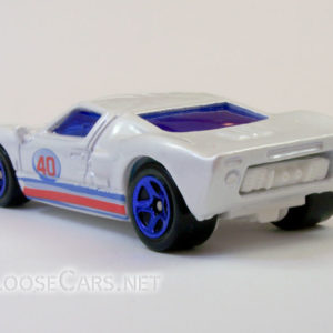Hot Wheels Ford GT-40: 2008 #95 Web Trading Cars (Pearl White) Rear Left