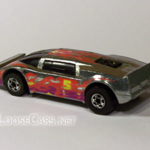 Hot Wheels Sidebanger: 1986 #9329 Sock 'n Roll Rear Left