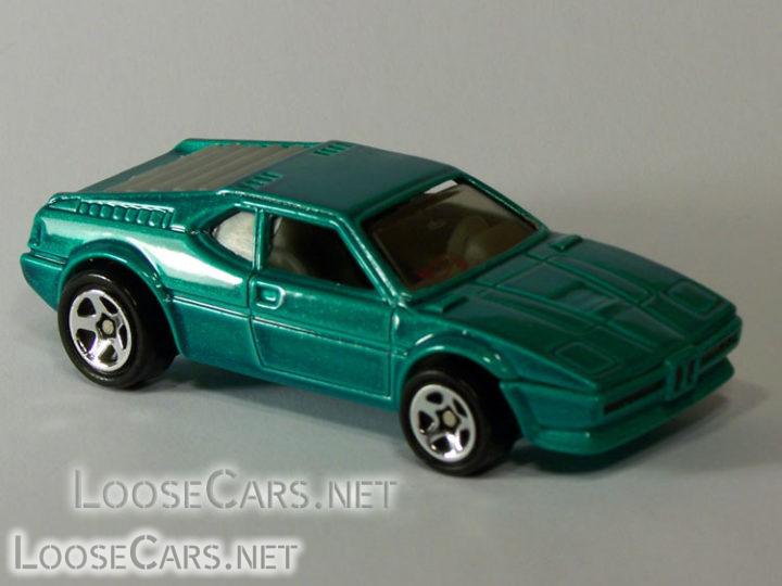 Hot Wheels BMW M1: 1996 #473 Street Beast (Aqua)