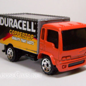Matchbox Delivery Truck: 2005 #9 Duracell Front Right