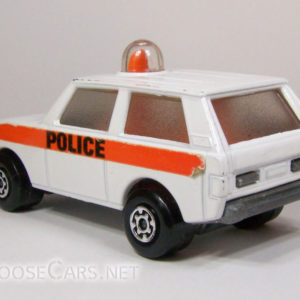 Matchbox Police Patrol: 1975 #20 Rear Left