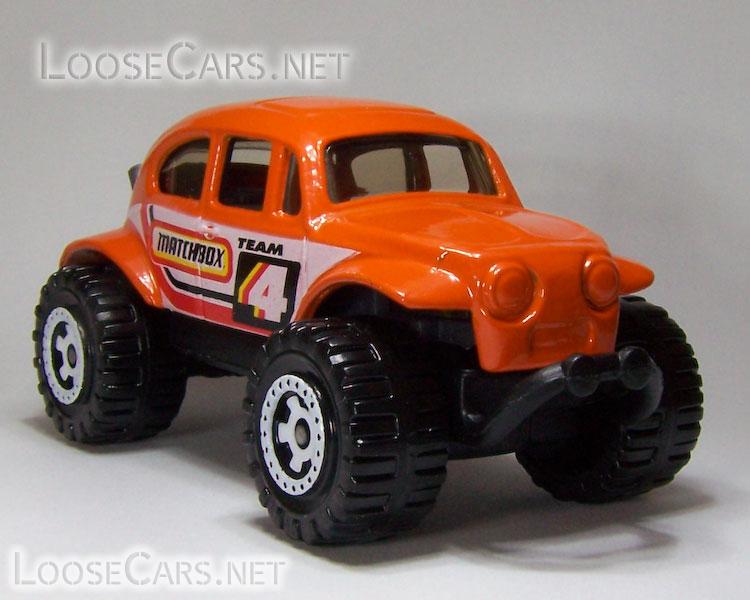 Matchbox Volkswagen Beetle 4x4: 2008 #91 (WRG) Front Right