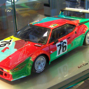 Art Car Andy Warhol BMW M1 Group 4, 1979