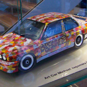 Art Car Michael Jagamara Nelson, BMW M3 Group A, 1989