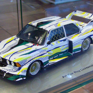 Art Car Roy Lichtenstein BMW 320i Group 5, 1977