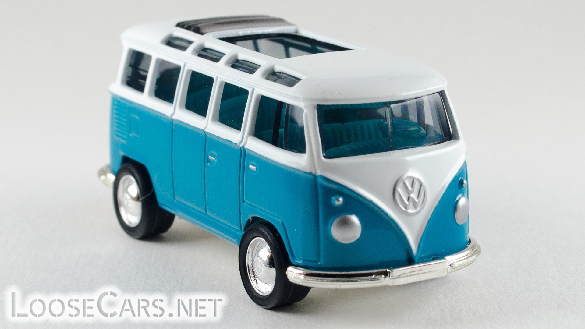 Matchbox VW Transporter: 2000 FAO Schwarz VW Collection Front Right