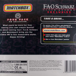 FAO Schwarz Fifth Avenue Exclusive VW Collection Box Rear