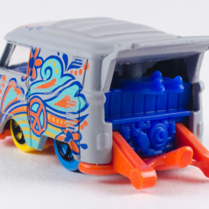 Hot Wheels Kool Kombi: 2018 #353 (Grey) Rear Left