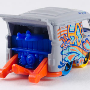 Hot Wheels Kool Kombi: 2018 #353 (Grey) Rear Right
