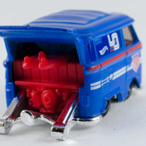 Hot Wheels Kool Kombi: 2019 #136 (Blue) Rear Right