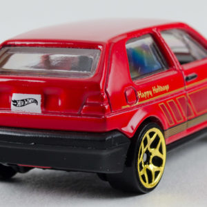 Hot Wheels VW Golf: 2015 Holiday Rear Right