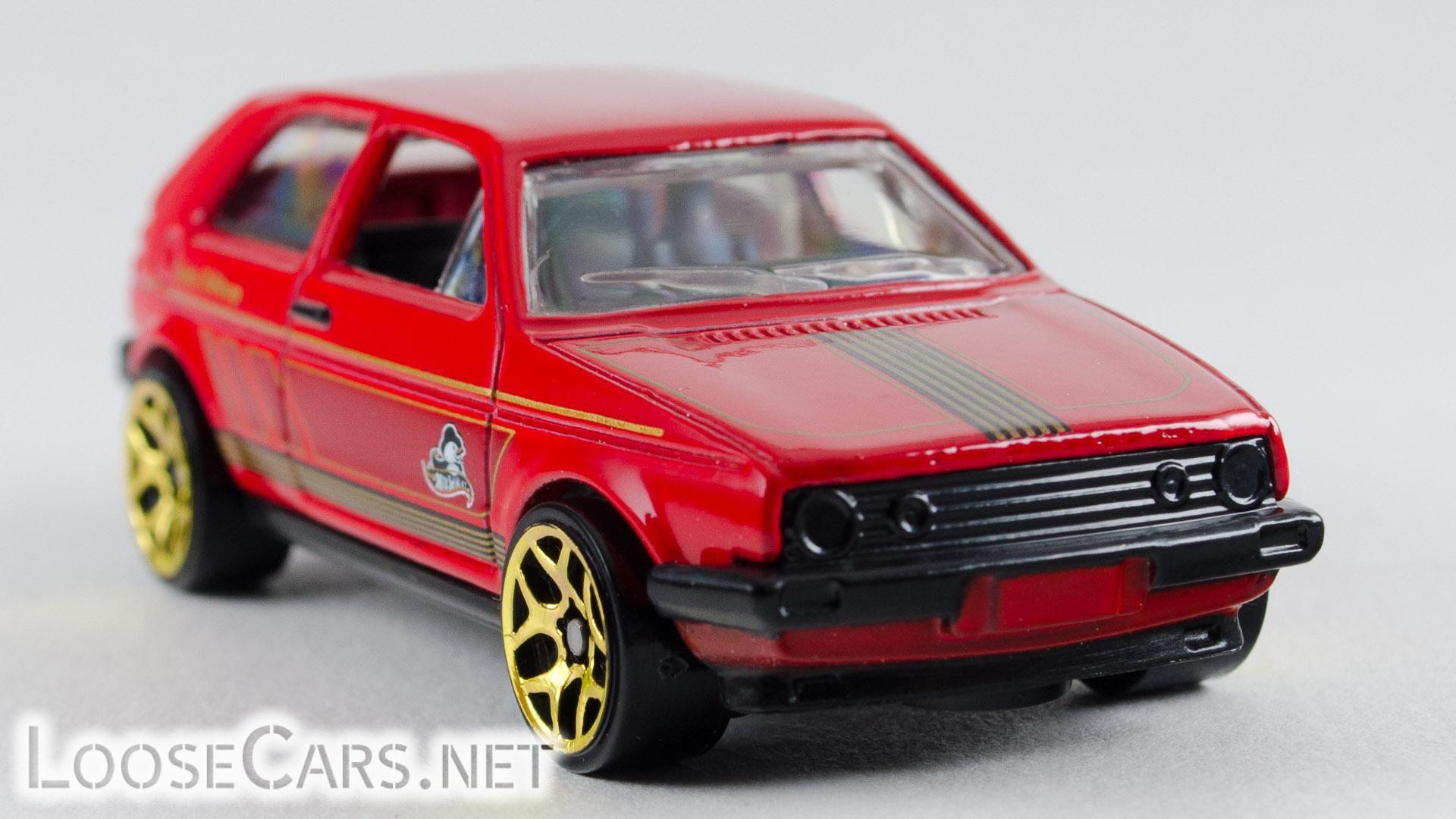 Hot Wheels VW Golf: 2015 Holiday Front Right