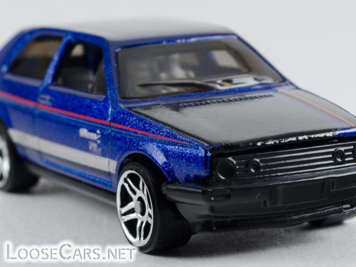 Hot Wheels VW Golf: 2018 #68 Volkswagen Series (Blue)