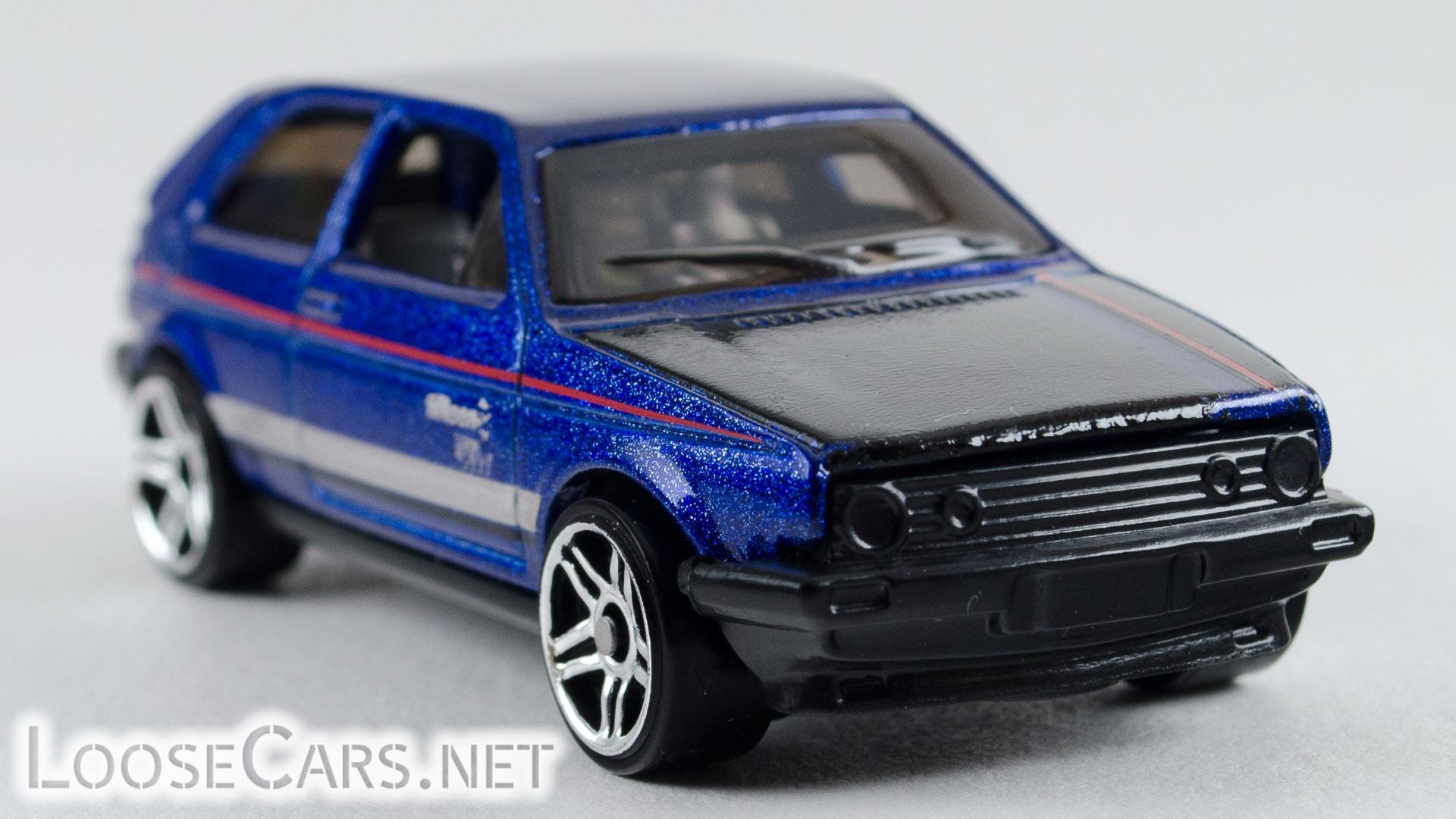 Hot Wheels VW Golf: 2018 #68 (Blue) Front Right