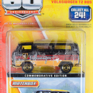 Matchbox Volkswagen T2 Bus: 2013 Matchbox 60th Anniversary Card