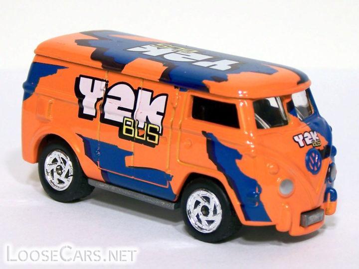 Johnny Lightning Volkswagen Bus: 1999 .COM Series (Orange 5BL)