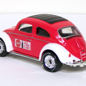 Matchbox 1962 Volkswagen Beetle: 1999 Target Coca Cola Rear Left