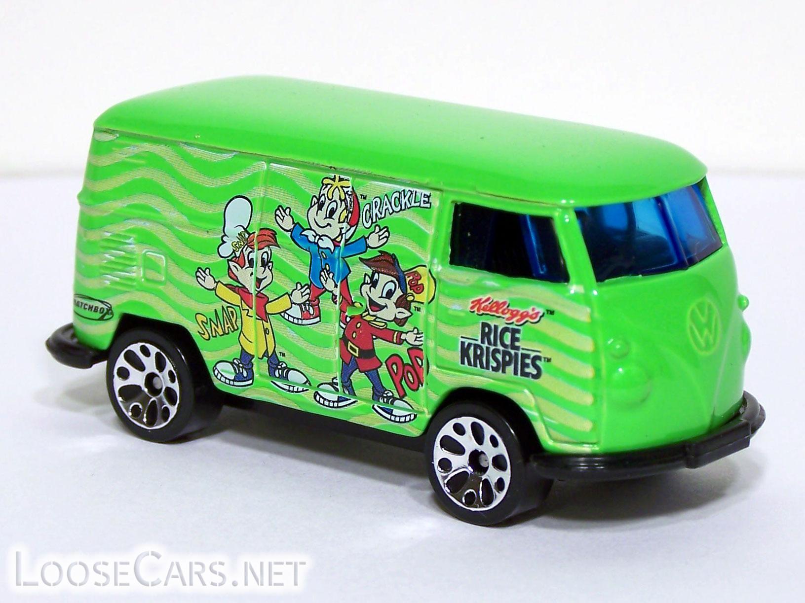 Matchbox VW Delivery Van: 2002 Kellogg's Front Right