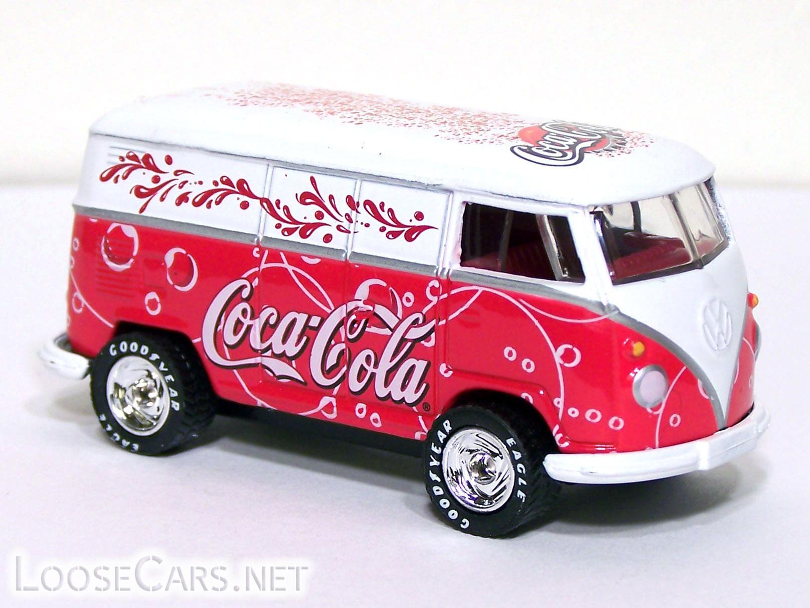 Matchbox VW Delivery Van: 2002 Coca Cola Front Right