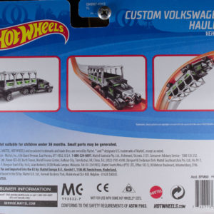 Hot Wheels Custom Volkswagen Hauler: 2020 Track Stars Card Rear