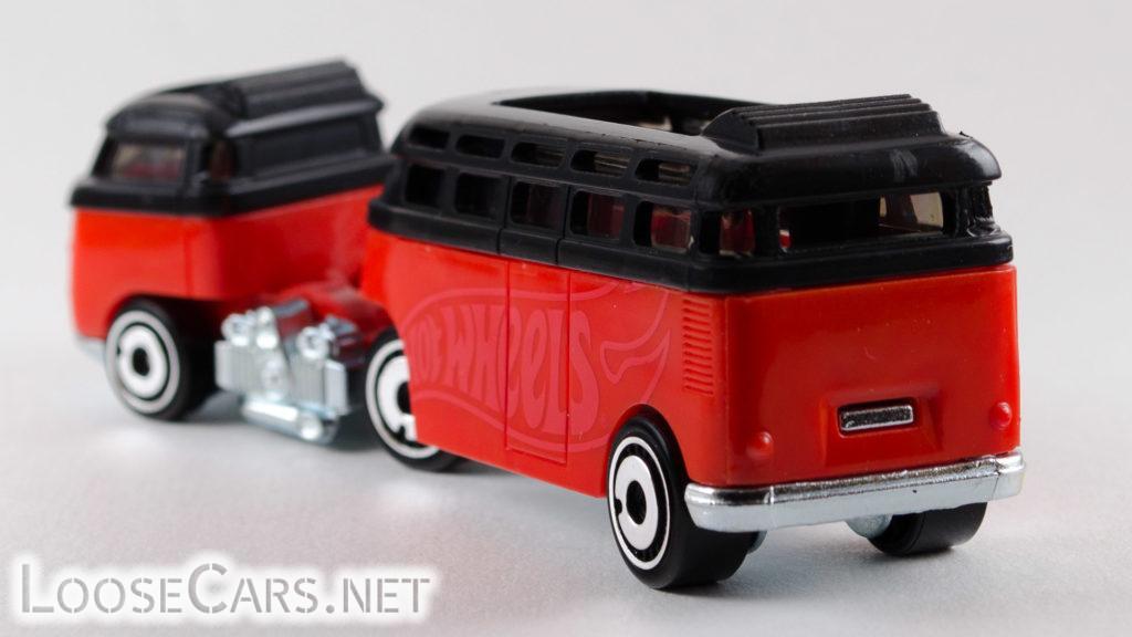 Custom Volkswagen Hauler GMB67 Red Black Great For Track 2019 Hot Wheels 