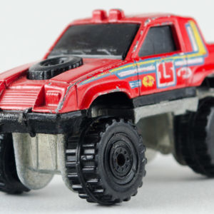 Hot Wheels Gulch Stepper: 1990 #49 CT Front Left