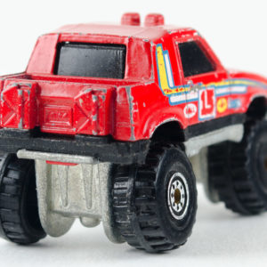 Hot Wheels Gulch Stepper: 1990 #49 CT Rear Right
