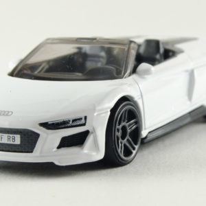 Hot Wheels 2019 Audi R8 Spyder 2020 175 Factory Fresh 1 White - Front Left