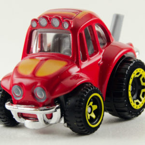 Hot Wheels '70 Volkswagen Baja Bug 2020 126 Tooned 3 Red - Front Left