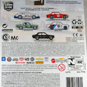 Hot Wheels '71 Porsche 911 2020 Door Slammers GJP76 RRLW5 - Card Back