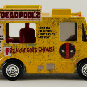 Hot Wheels Deadpool Chimichanga Truck 2020 GRP96 - Right