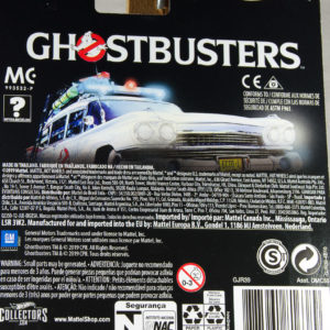 Hot Wheels Ghostbusters Ecto-1 2020 Replica Entertainment GJR39 - Card Rear