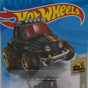 Hot Wheels '70 Volkswagen Baja Bug 2021 33 Baja Blazers Black - Card Front