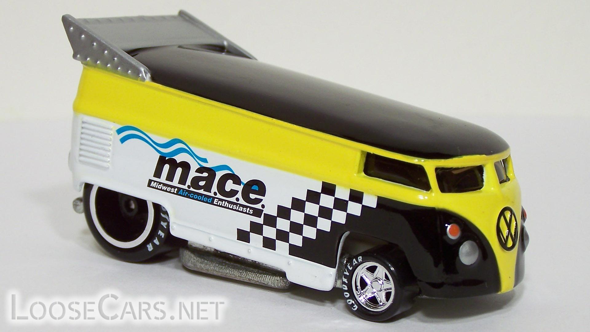 Hot Wheels Volkswagen Drag Bus: 2002 Midwest Air‑cooled Enthusiasts - Front Right