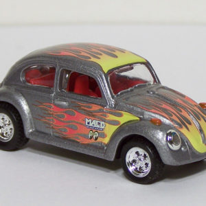 Hot Wheels Volkswagen Bug: 2001 Bugs & Buses 4-Pack Silver - Front Right