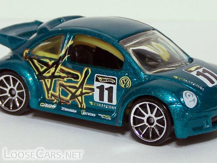 Hot Wheels Volkswagen New Beetle Cup: 2007 #39 Pop-Offs (Chrome)
