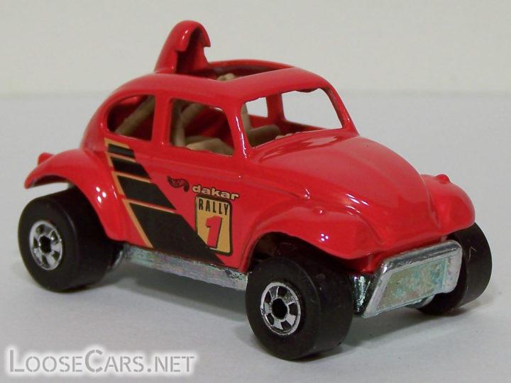 Hot Wheels Baja Bug: 1998 #835 (Red, Medium Rear Wheels)