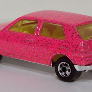 Hot Wheels VW Golf 1992 #183 Pink Chrome - Rear Left