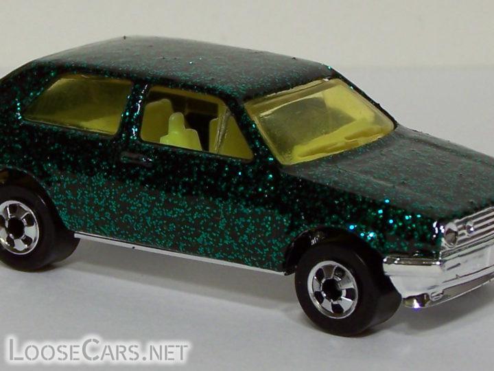 Hot Wheels VW Golf: 1992 #183 (Black/Green)