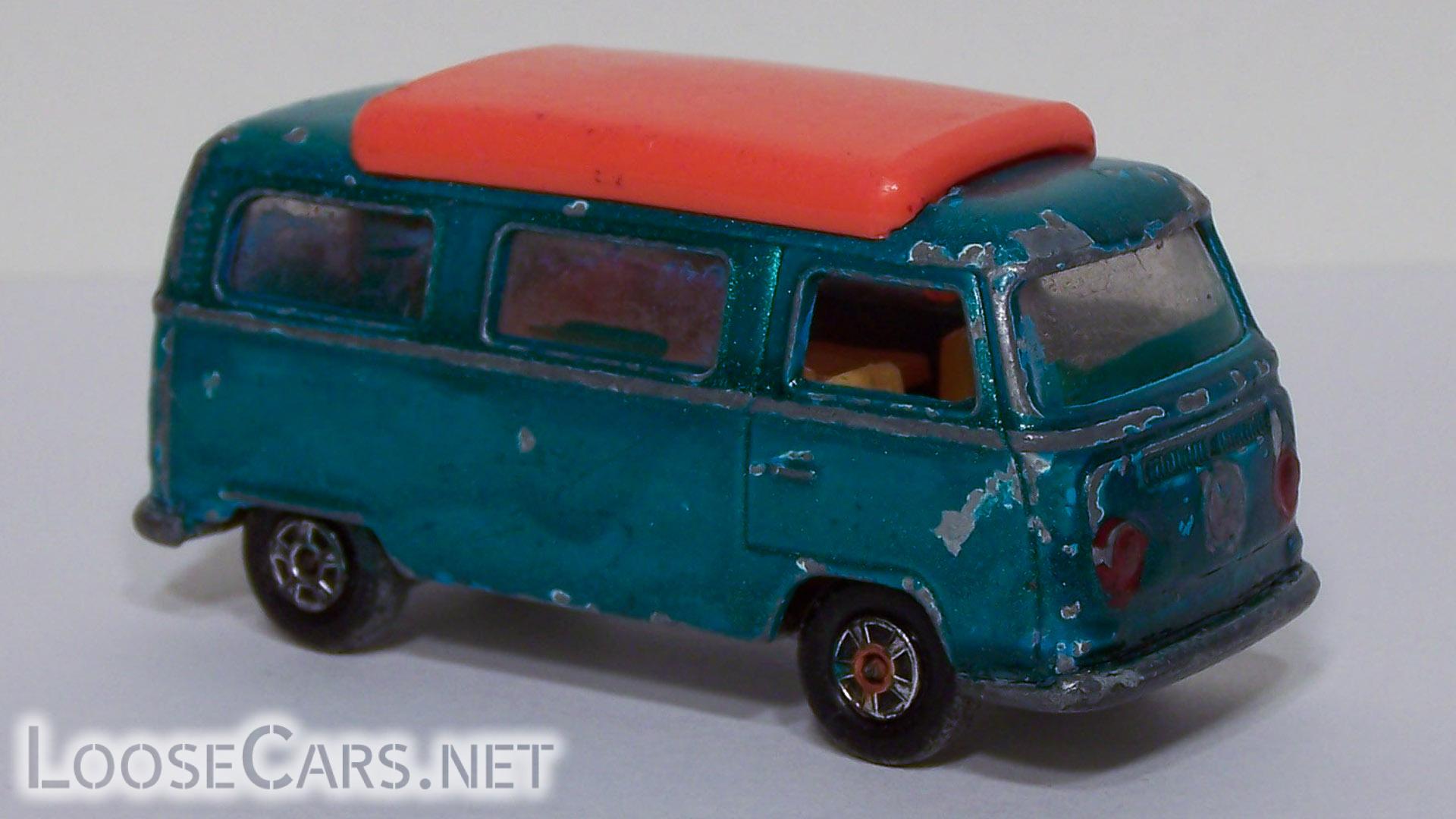 Matchbox Volkswagen Camper (1970): 1970 #23 - Front Right