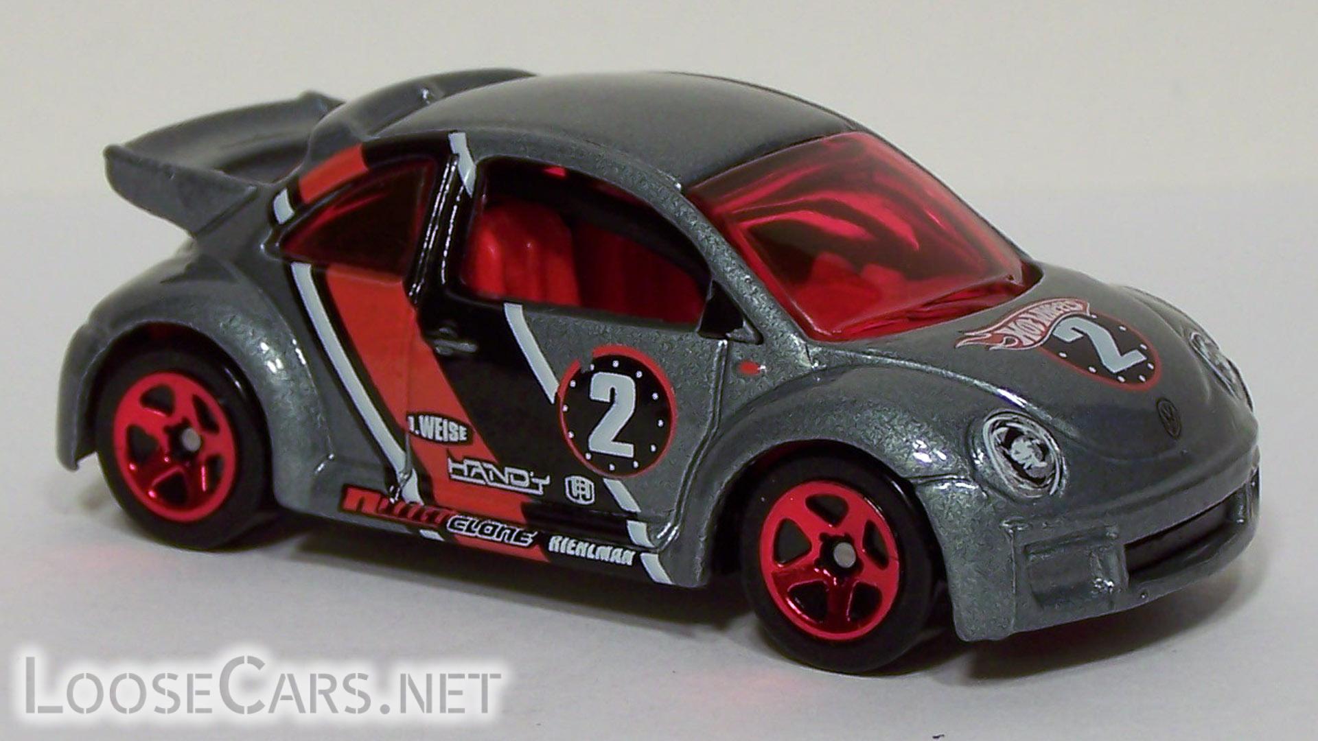 Hot Wheels Volkswagen New Beetle Cup: 2005 #142 Red 5SP - Front Right